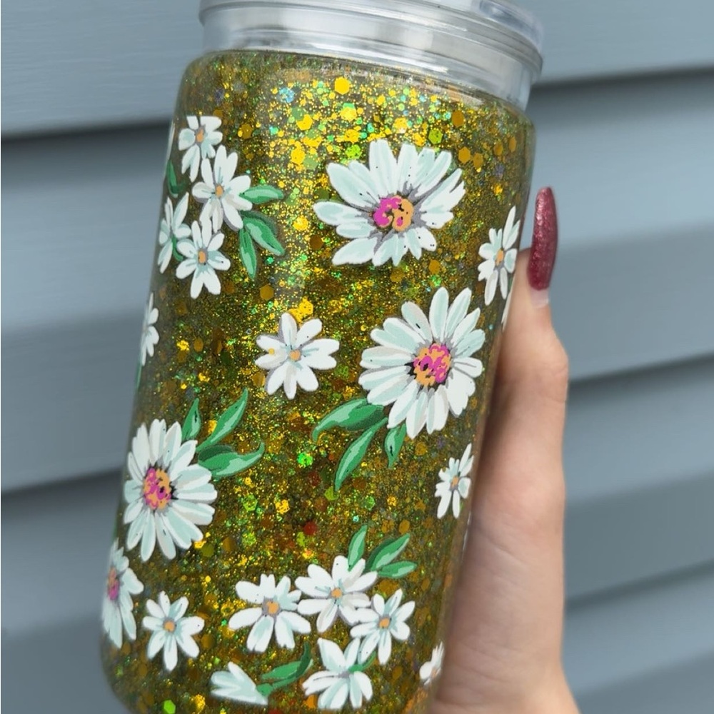 acrylic snowglobe cup